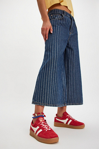 Женские кроссовки Gola Grandslam Suede, цвет: Вишнёвый / Молочный белый — фото 2