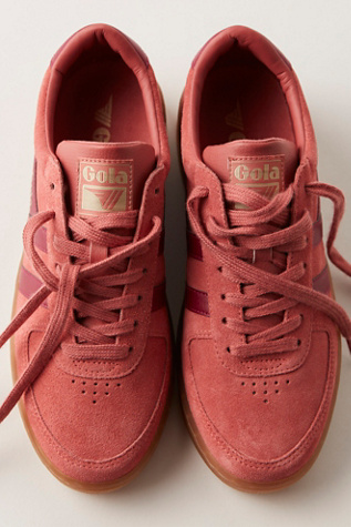 Grandslam Suede Sneakers by Gola at Free People in Orange, Size: US 8.5