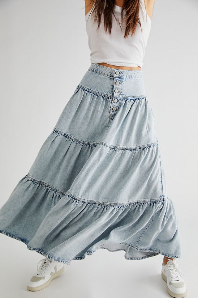 Free people maxi store skirt