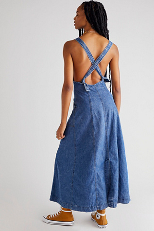 modern denim dress