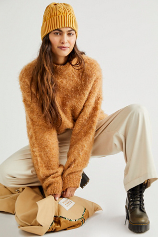 Free people 2024 teddy bear sweater