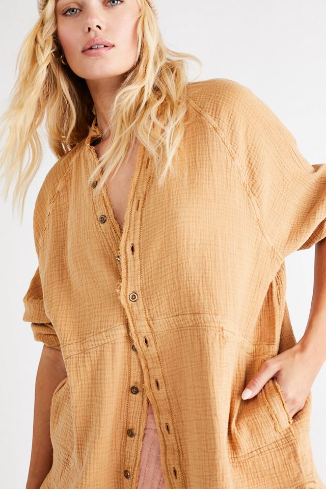 Free People Summer Daydream Buttondown. 5