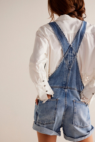 Женские комбинезоны We The Free Ziggy Shortalls, цвет: Follow Your Heart — фото 2