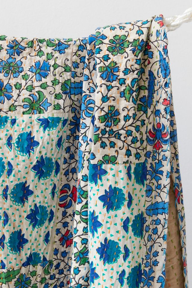 Handmade Kantha Blanket #1