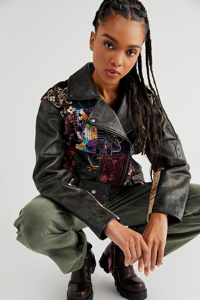 Free People On The Radar Moto store Jacket