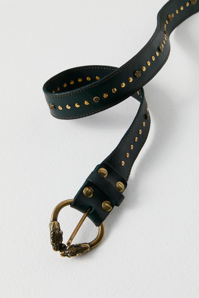 Campomaggi Flora Studded Belt #1