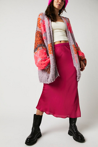 Lyst Uk Gather Me Close Cardigan Free People Free People Red Eye