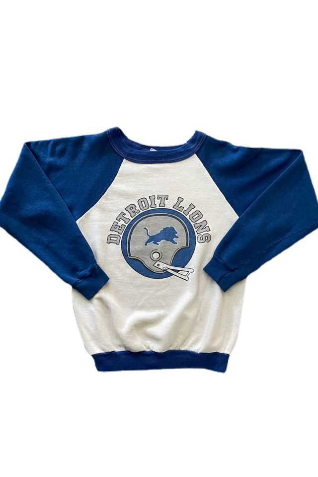 Vintage 1970 s Detroit Lions football Sweatshirt selected by Villains Vintage Free People