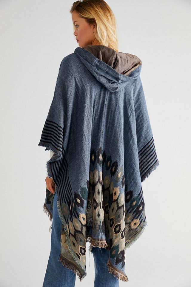 Casablanca Hooded Poncho