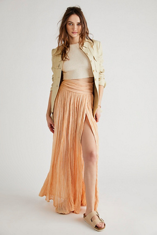 Jen's Pirate Booty Lapis Maxi Skirt | Free People