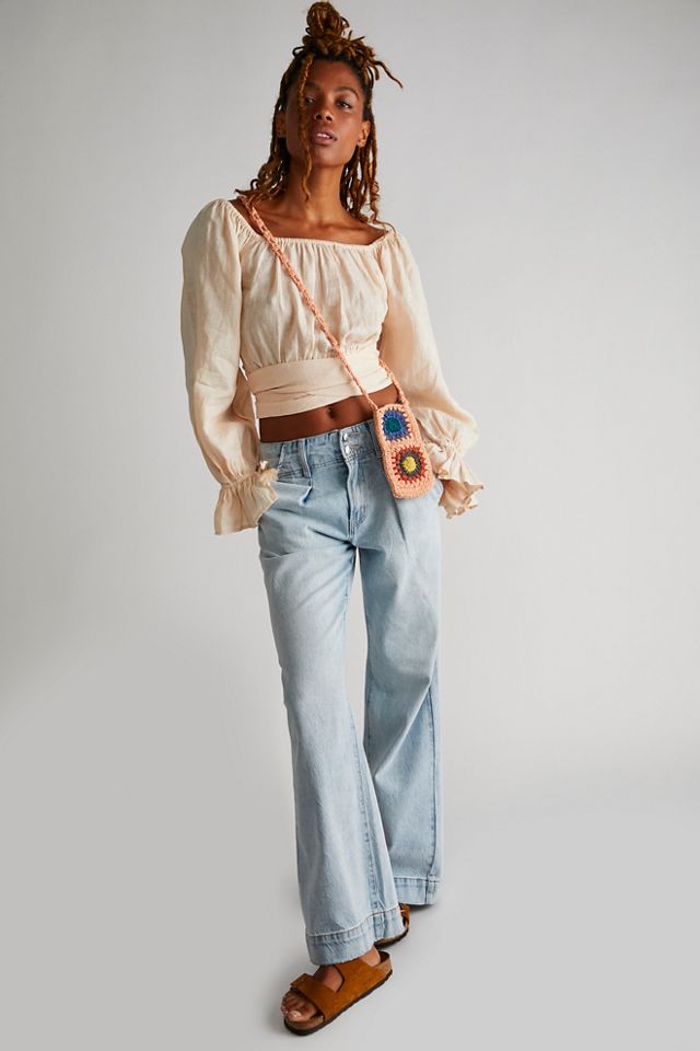 Mae Linen Top #2