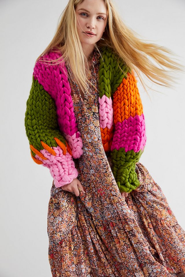 Vegan Ariel Colossal Knit Cardigan #2