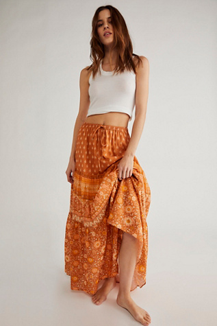 spell mystic maxi skirt