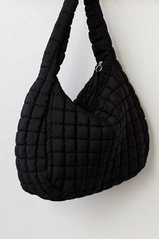 Женская сумка FP Movement Quilted Carryall, цвет: Чёрный — фото 6