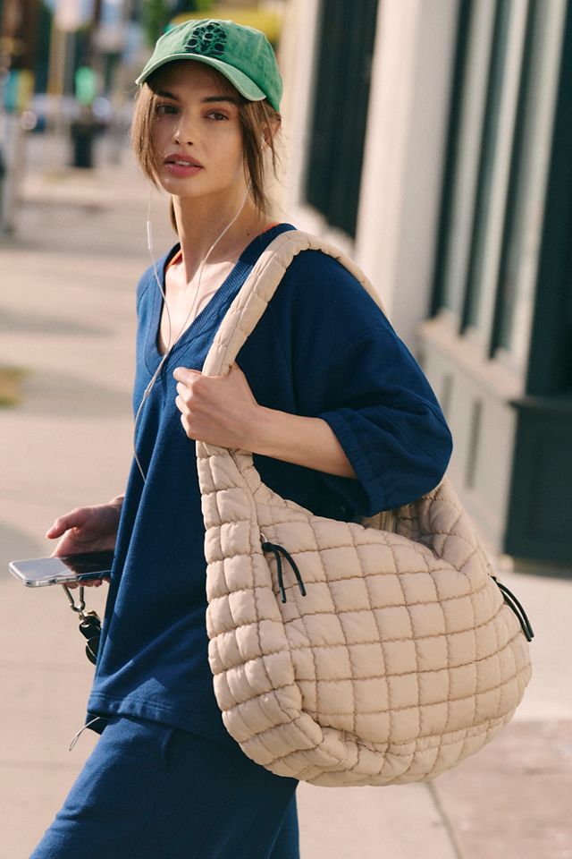 ✨Free People✨ Quilted purchases Carryall Bag