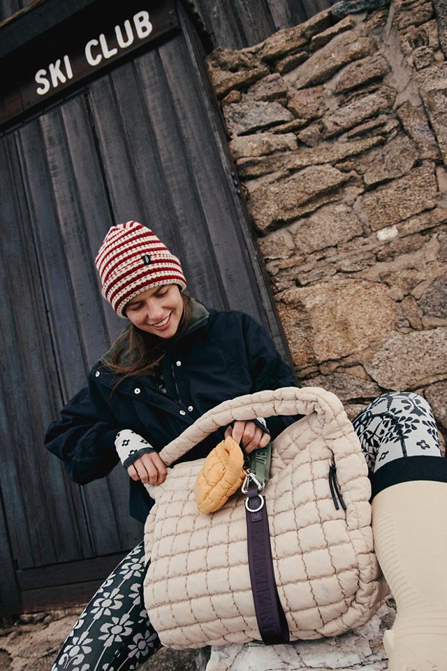 Quilted Carryall Bag #6