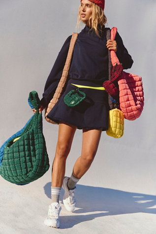 Quilted Carryall Bag by FP Movement at Free People, Fuji Jade
