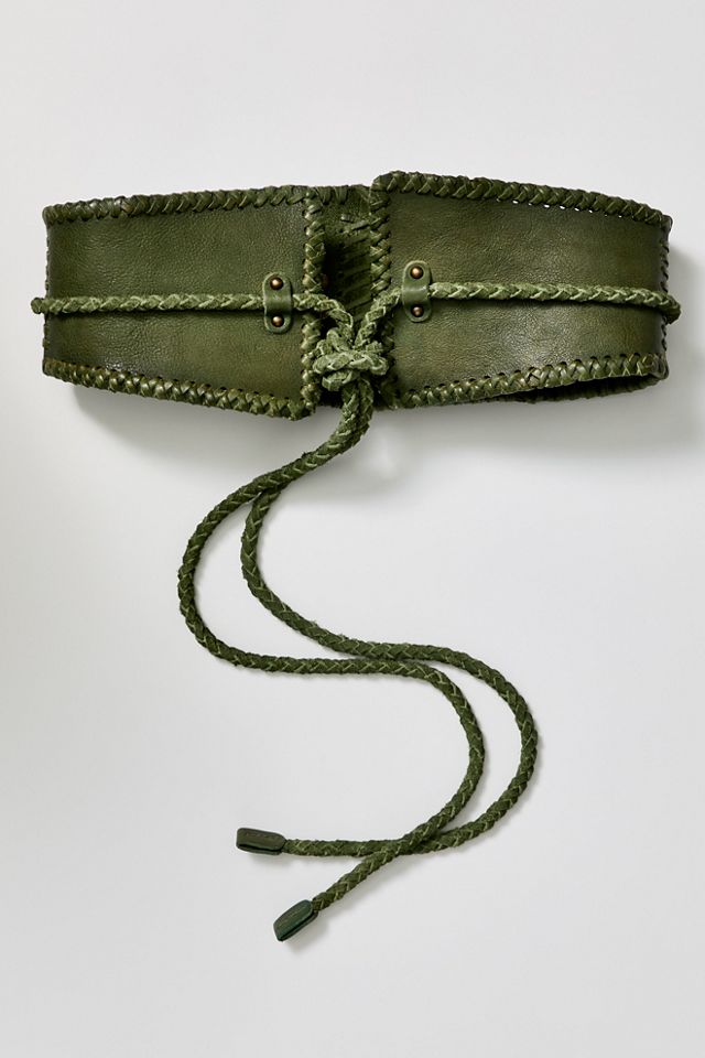 Selena Leather Corset Belt #1