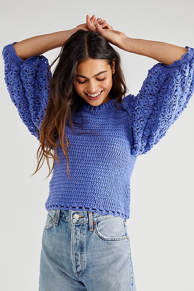 Lia Crochet Sweater