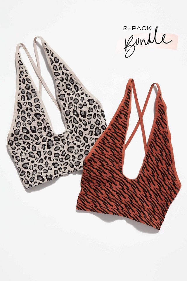 What's The Scoop Bralette 2Pack Bundle Free People