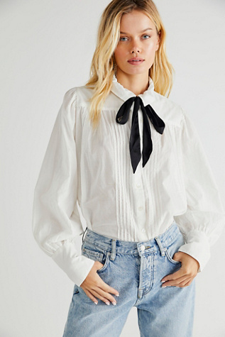 Discount NEW Free People Dreamed of You Blouse