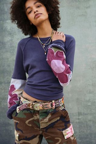 Indigo Dreaming Raffia Belt | Free People display picture 1