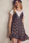 Slip Robe Free People FP One Adella Taille XS Couleur Confiture - Neuf Sans étiquettes