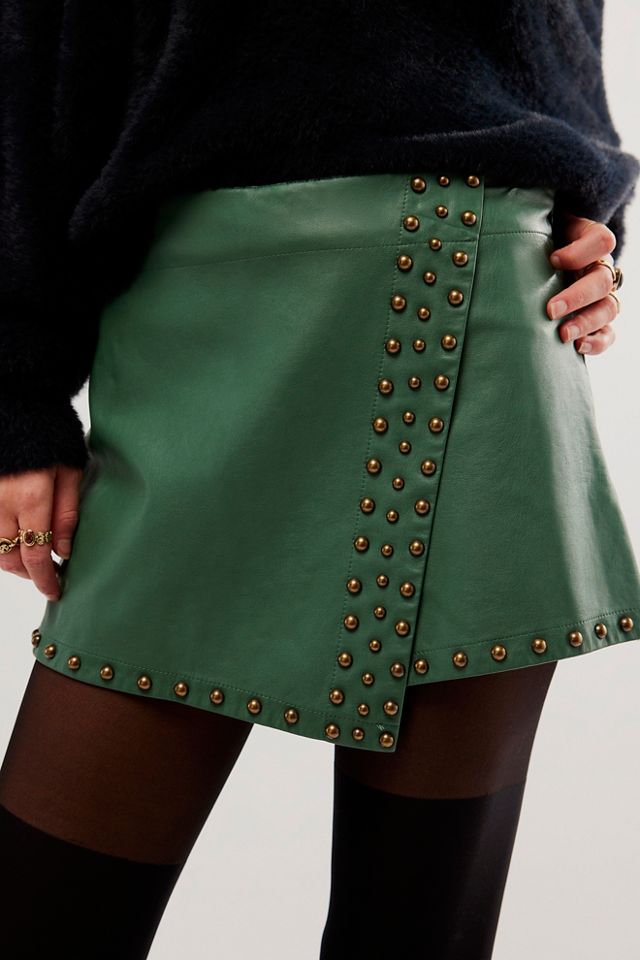 Emmy Mini Studded Skort Free People