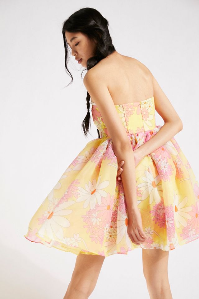 selkie corset puff midi dress Selkie The French Corset Dress in Ribbon Dancer