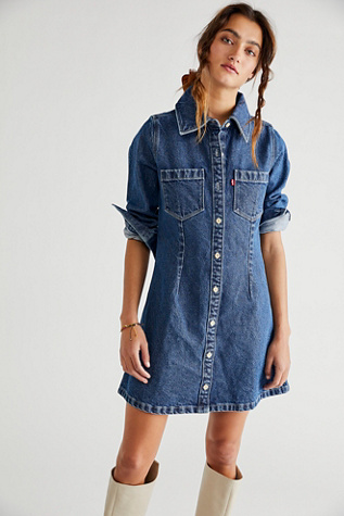 Женское платье Levi's Sabine Mini, цвет: Mid Marble — фото 1