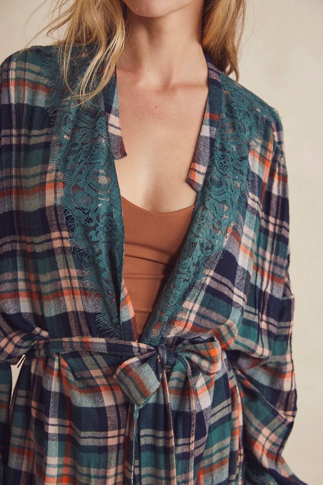 Wrapped In Flannel Robe #2