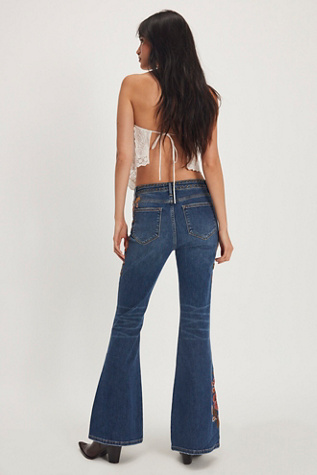 Driftwood Farrah Embroidered Flare Jeans - thumbnail 6
