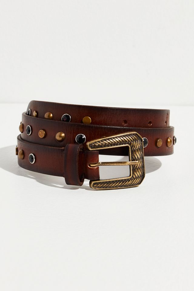 Mini Western Embellished Belt