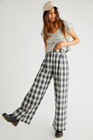 Plaid Pants Pop, Plaid Pants Brand, Charcoal Speckle