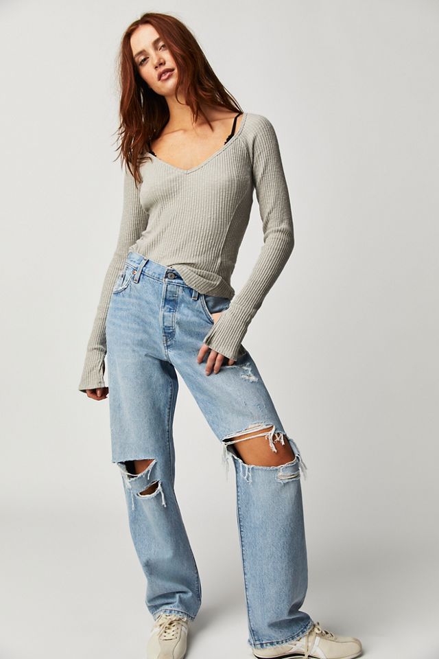 Slouchy jeans hot sale levis