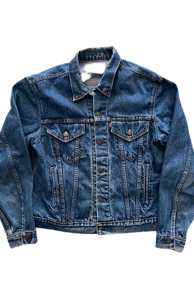 Vintage Levi's Made in USA Denim Jacket Selected by Villains Vintage