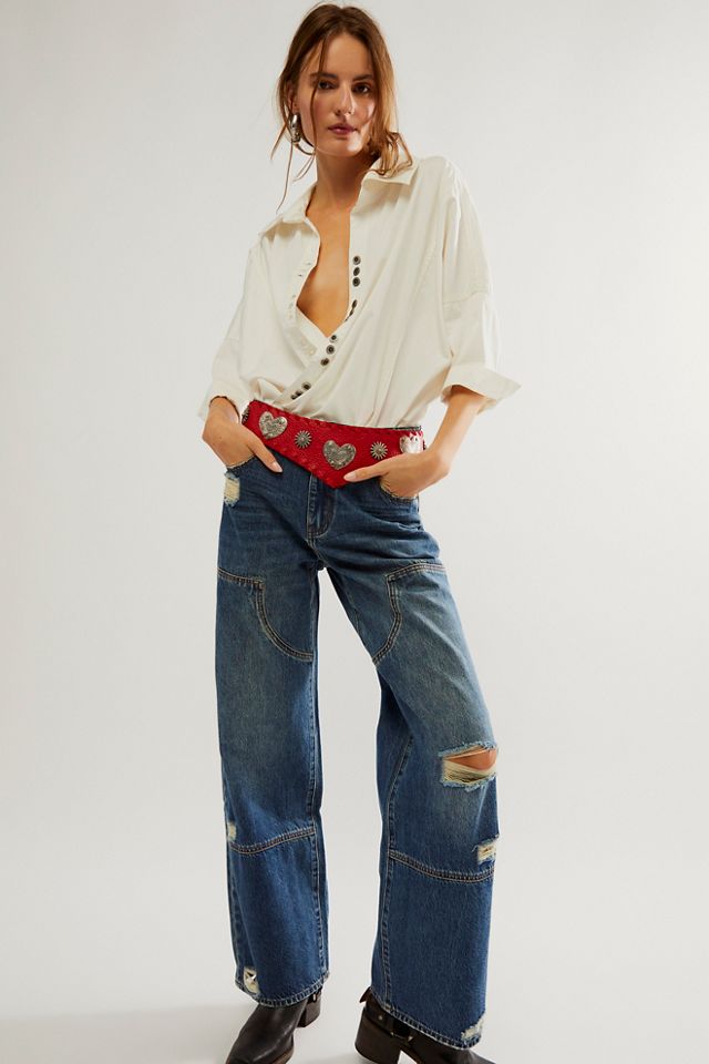 OneTeaspoon Jackson Wide-Leg Jeans