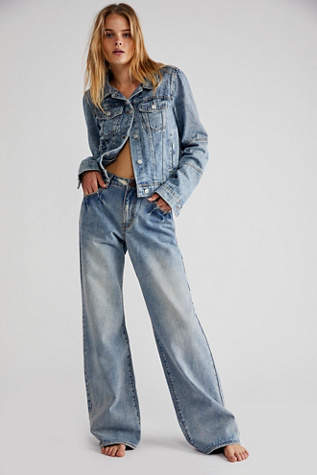 Free People Jackson Wide-Leg Jeans. 1