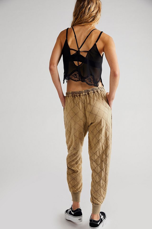 Free People Countdown Quilted Pants