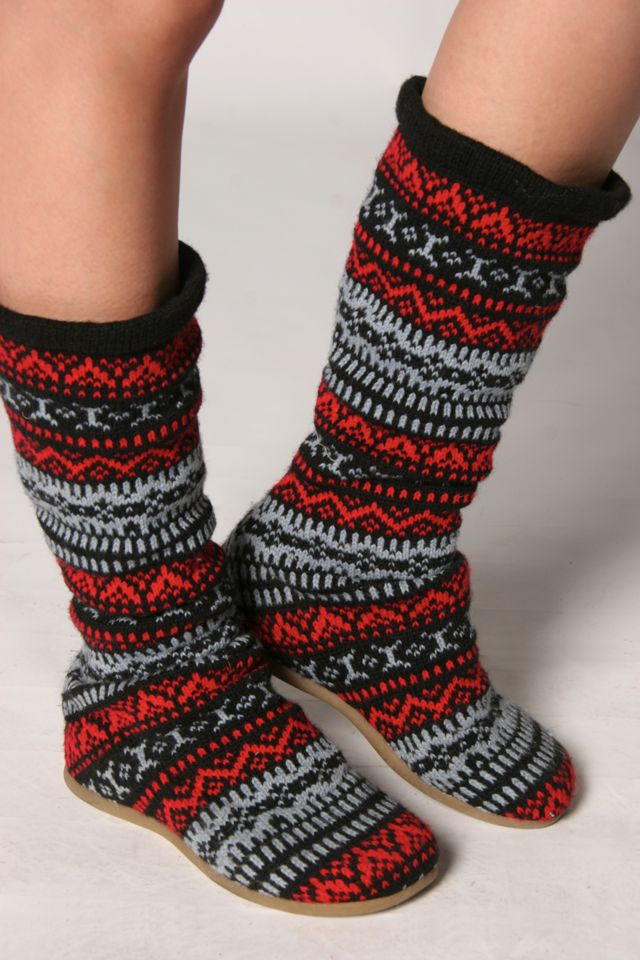 Sweater Fairisle Boot #1