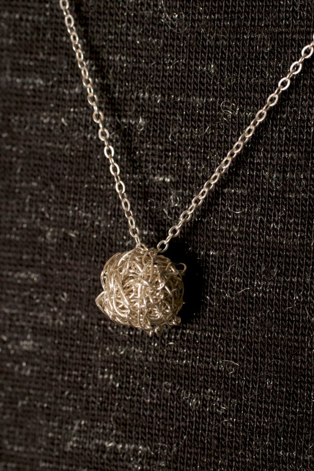 Crochet Knot 18" Necklace #2