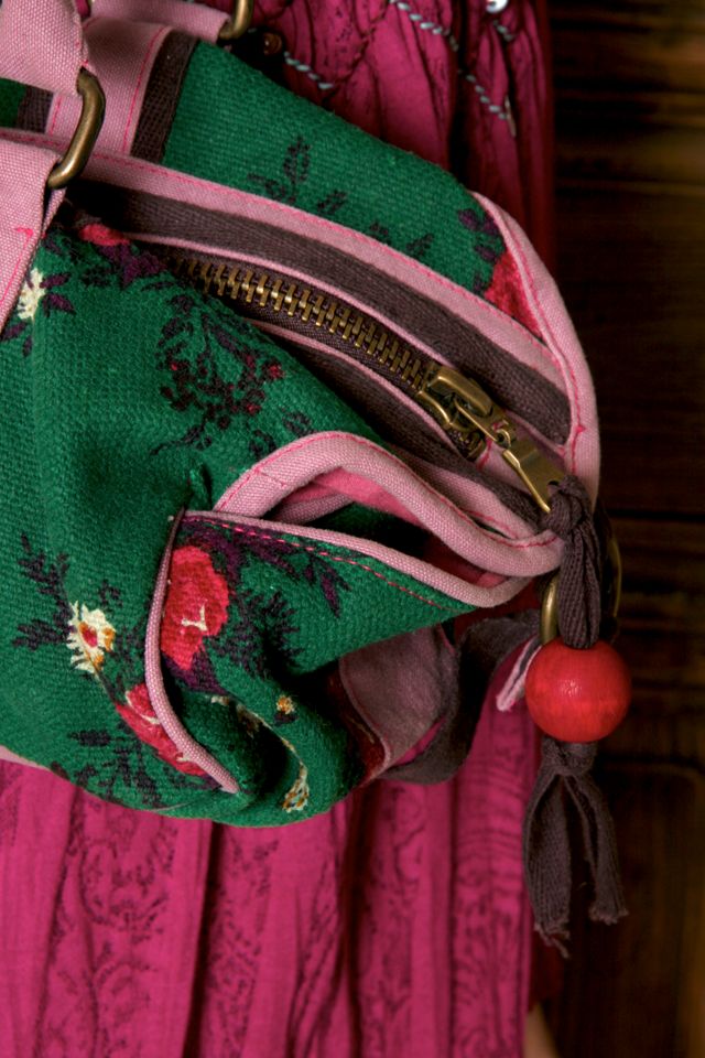 Hopsack Barrel Bag #3