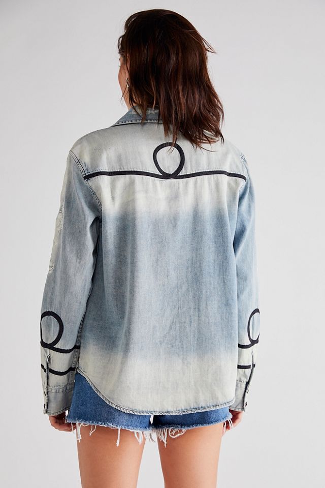 Wolfgang Embroidered Western Shirt #1