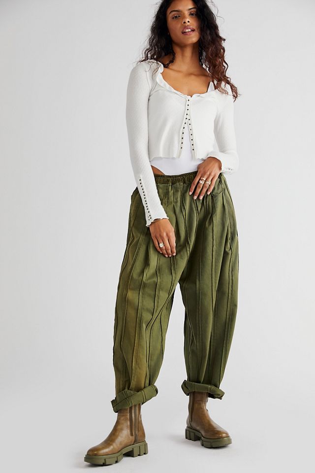 Free People Remi Trousers - Tortoise Shell