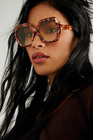 Free People Lele Sadoughi Aviator Sunglasses Lele Sadoughi Anaheim Aviator Sunglasses | Shopbop main image 3