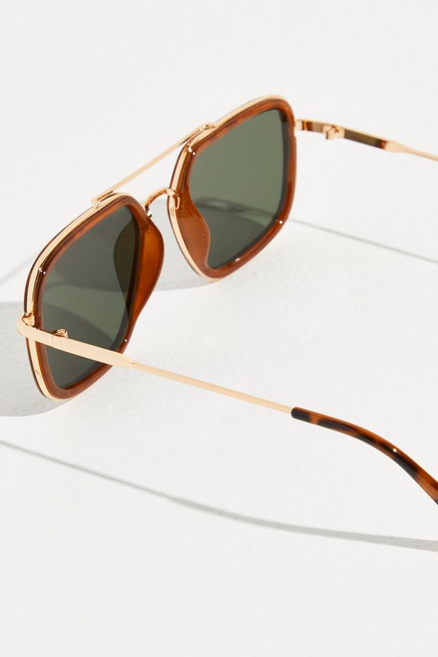 Free People Luna classic aviator Sunglasses Luna Classic Aviator Sunglasses | Free People main image 2