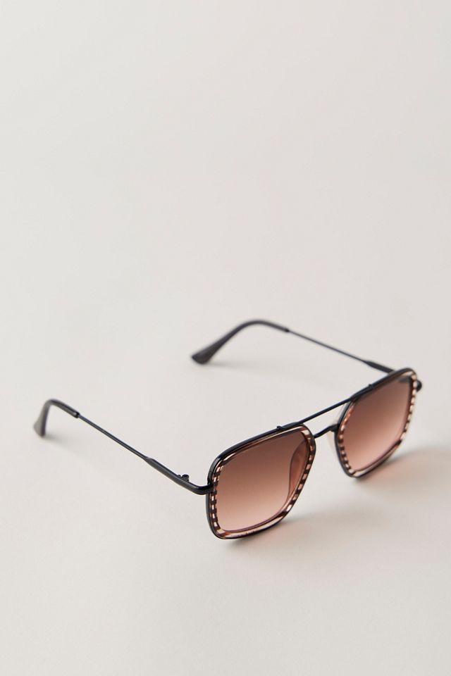 Luna Classic Aviator Sunglasses | Free People