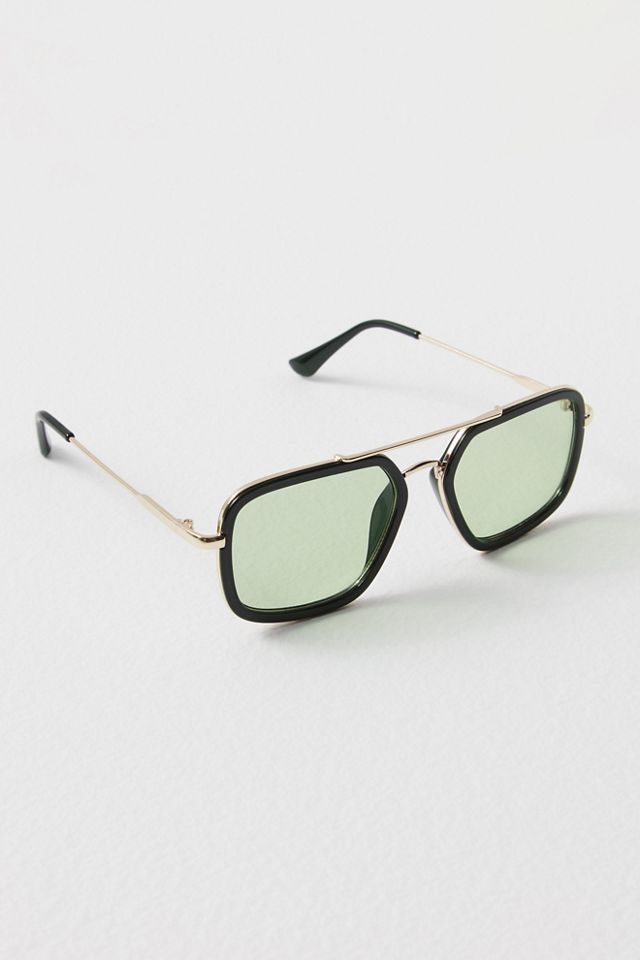 Luna Classic Tinted Aviator Sunglasses #2