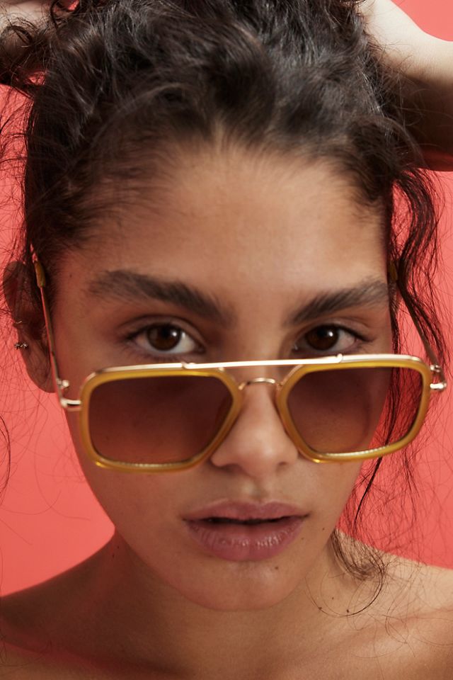 Luna Classic Aviator Sunglasses #1