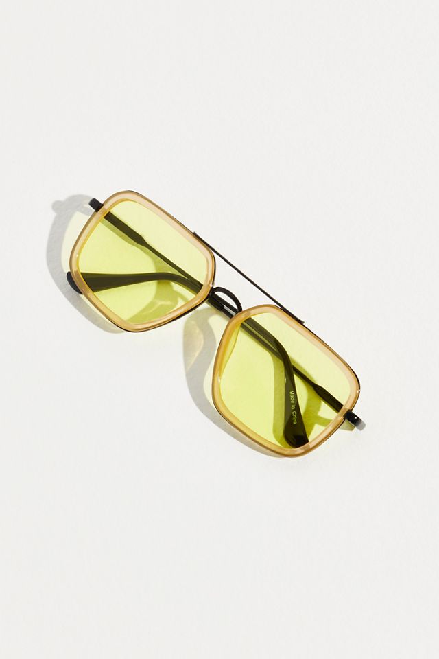 Luna Classic Tinted Aviator Sunglasses #1